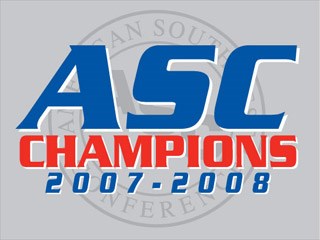This design created by Mary Hardin-Baylor senior Chad Hilton will be on all ASC championship T-shirts in 2007-08.