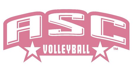 asc pink volleyball