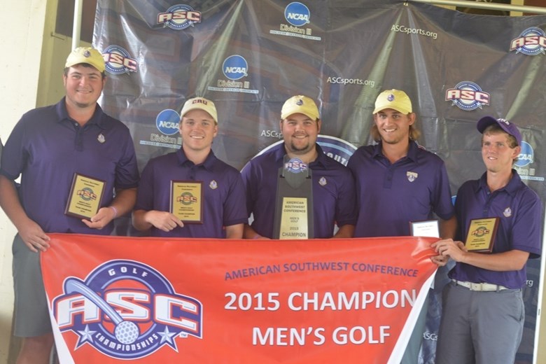 UMHB_MGolf_2015_ASC_Champions